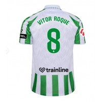 Real Betis Vitor Roque #8 Hemmatröja 2024-25 Korta ärmar